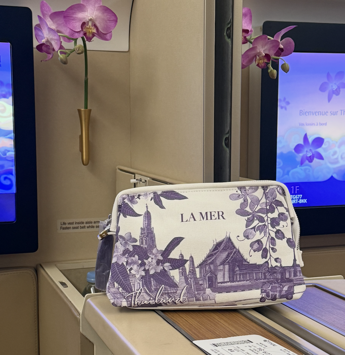 Thai Airways First Class from Tokyo to Bangkok - Exceptional