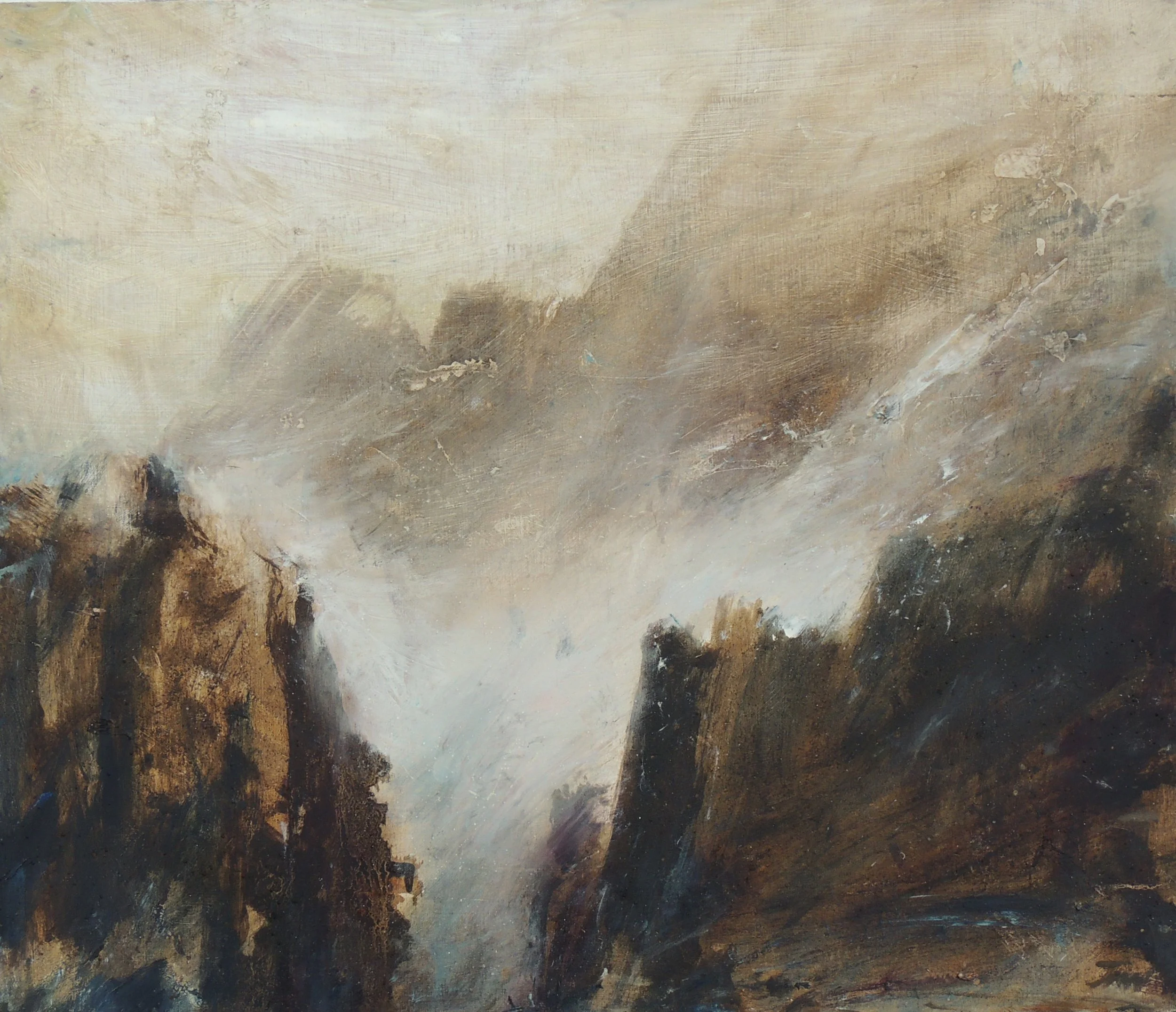 'A Veil of Sea Spray'