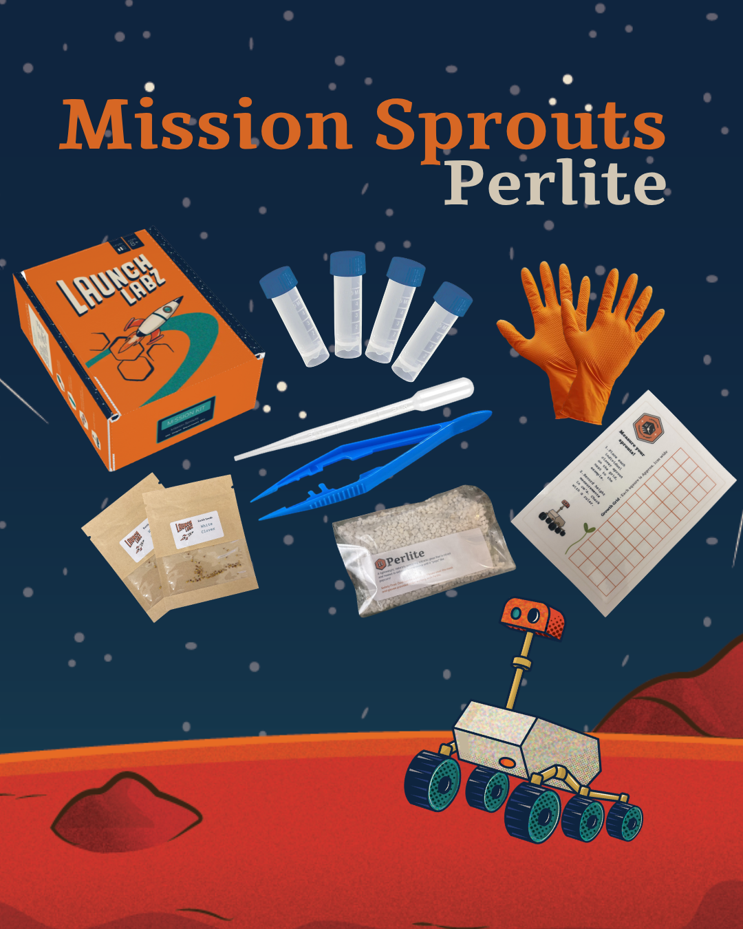 LaunchLabz Mission Sprouts (Perlite)