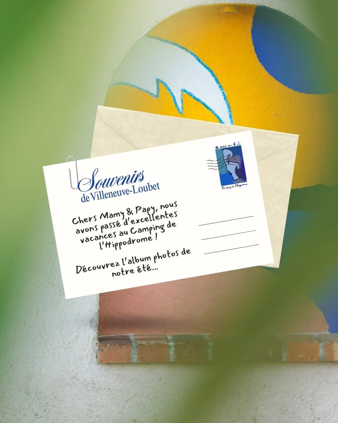 🇫🇷 Chers Mamy &amp; Papy, d&eacute;couvrez l&rsquo;album photos de nos vacances au @camping.hippodrome 💙

&mdash;

🇬🇧 Dear Grandma &amp; Grandpa, check out the photo album from our vacation at @camping.hippodrome 💙

&mdash; 

#HeartofAzur #Camp