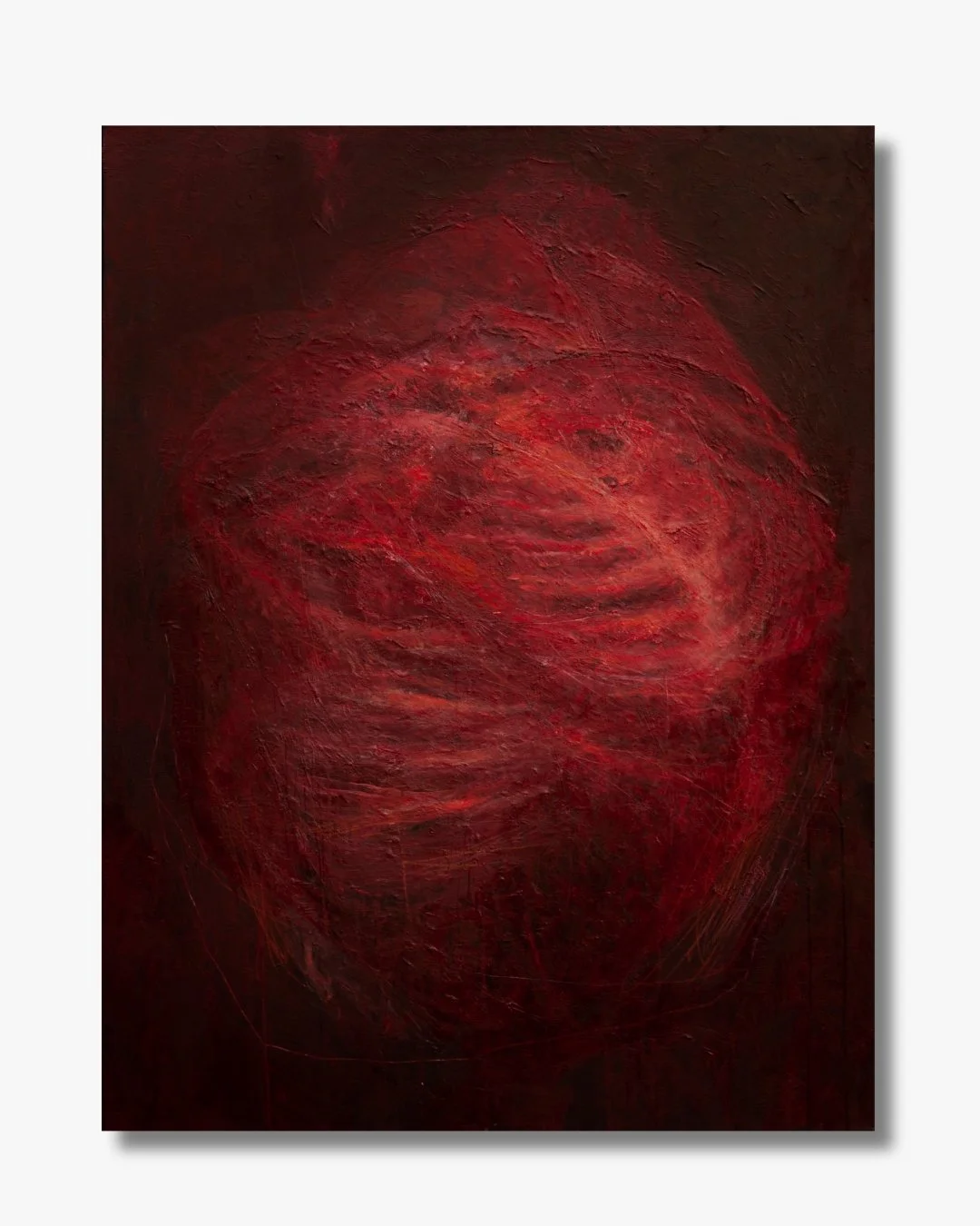 ce rouge au corps / série guerre