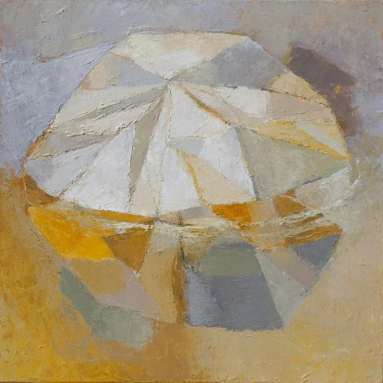 Géode 5 – 60×60-2018 – huile sur toile