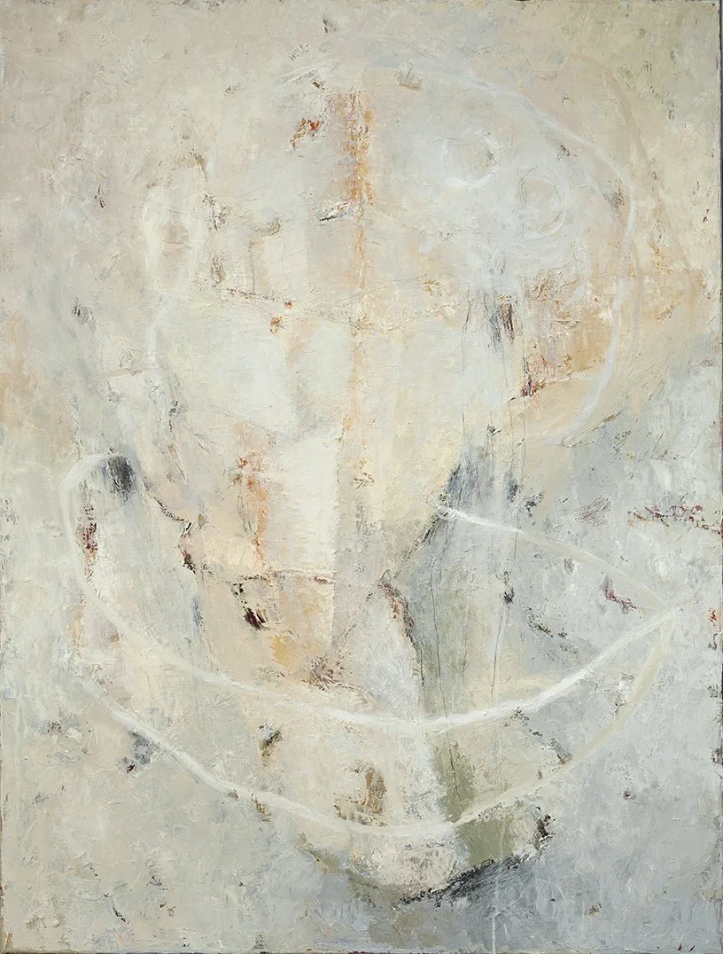 Perte d’équilibre – huile sur toile – 116cm x 89cm – 2019