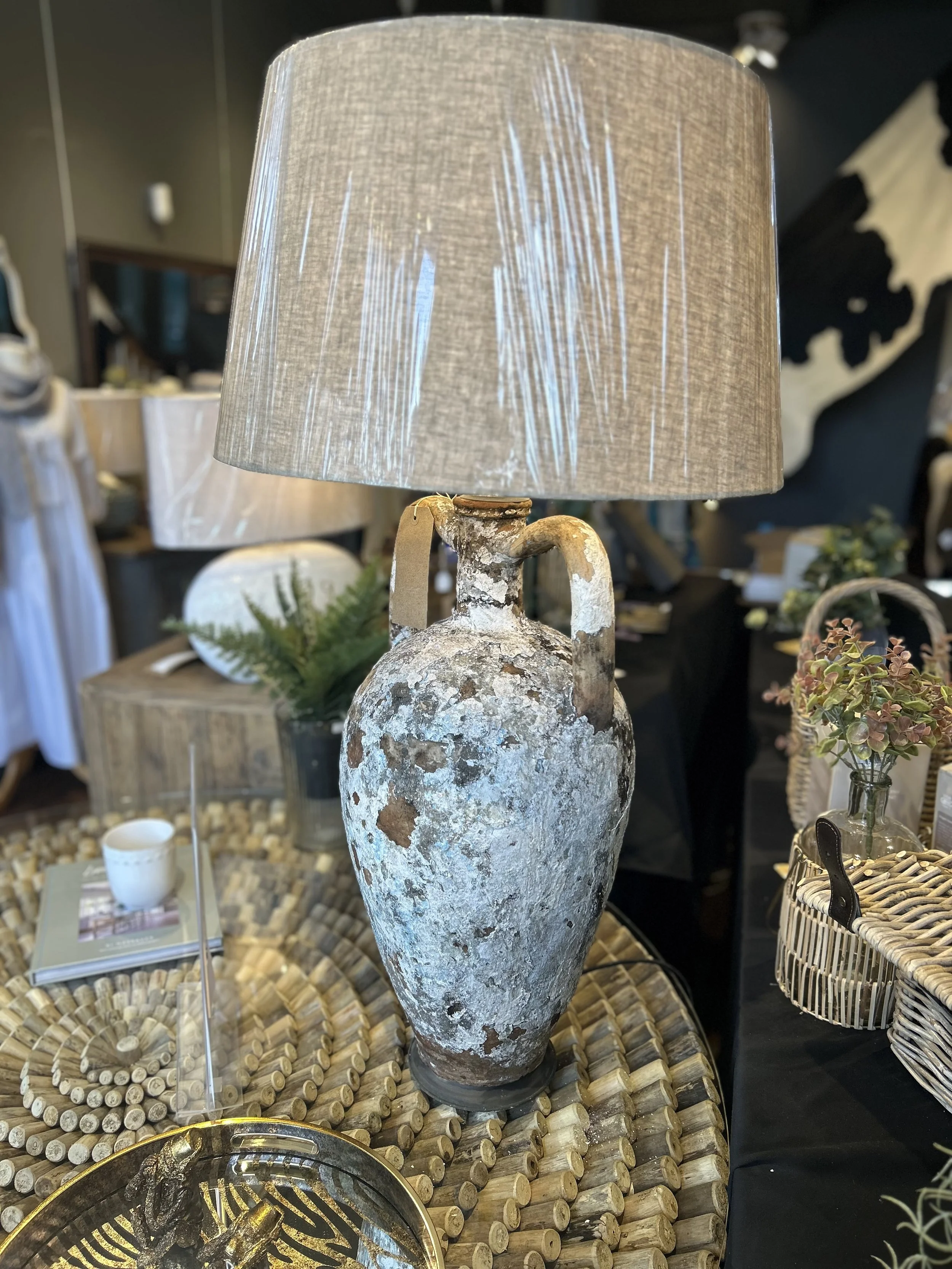 Fabulous Terracotta Lamp