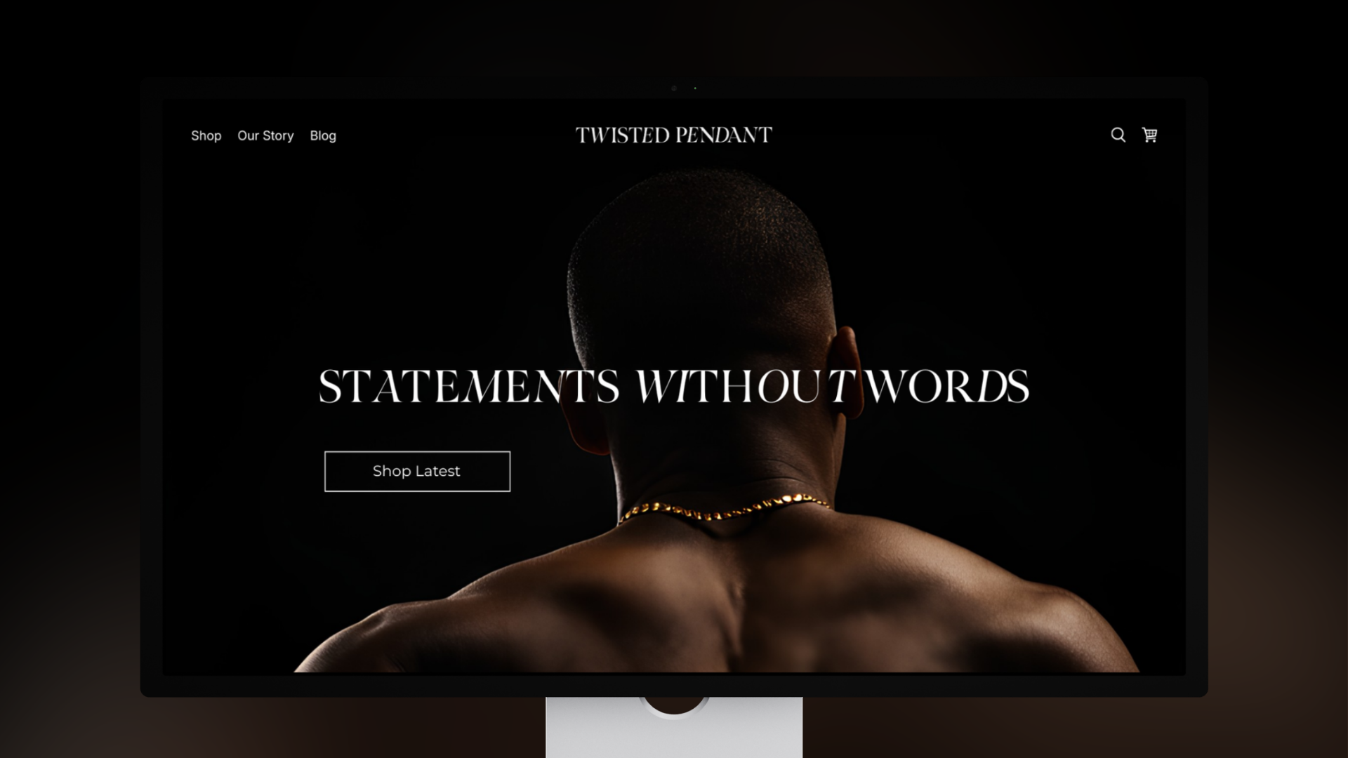 Twisted Pendant - Shopify Redesign