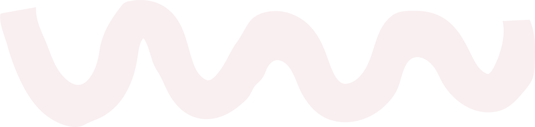 Close-up view of a wavy white stripe on a black background.