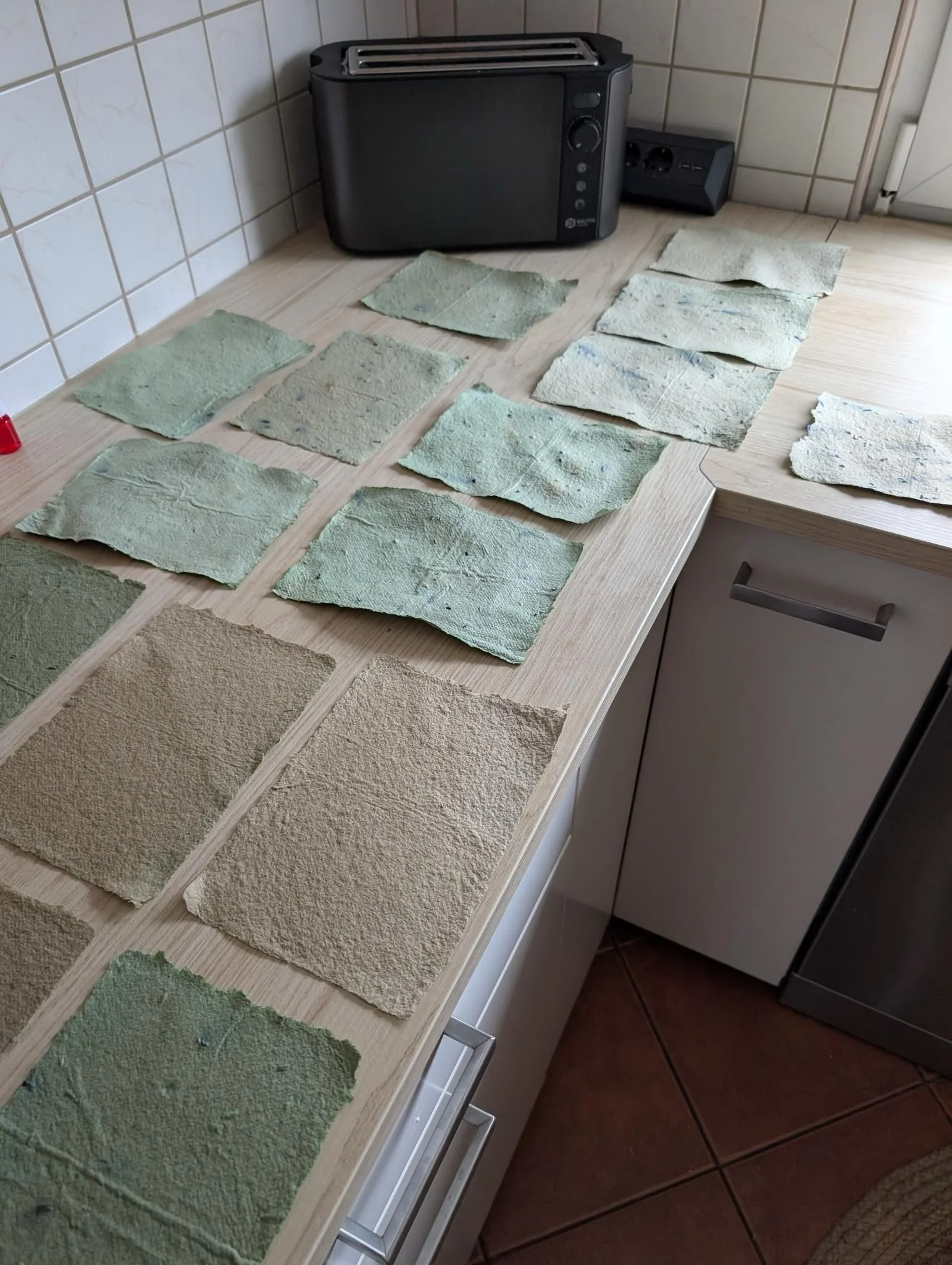 Papier schöpfen