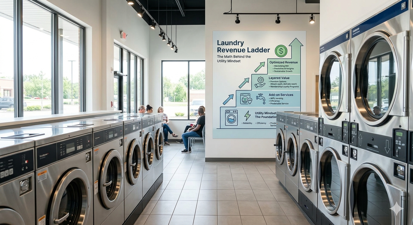 Architecting the Laundry Revenue Ladder: The Math Behind the Utility Mindset