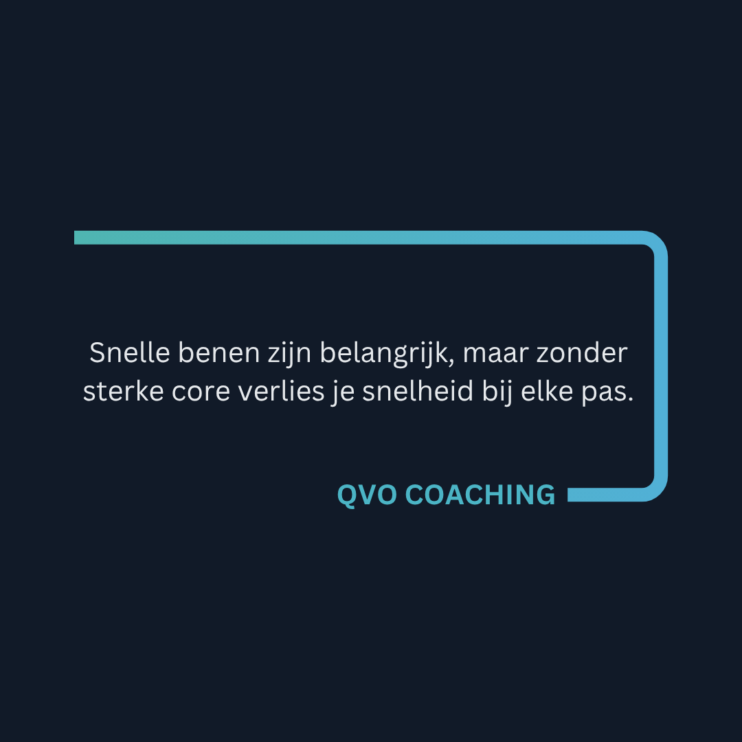 Waarom buikspieren zo belangrijk zijn bij Sprinten