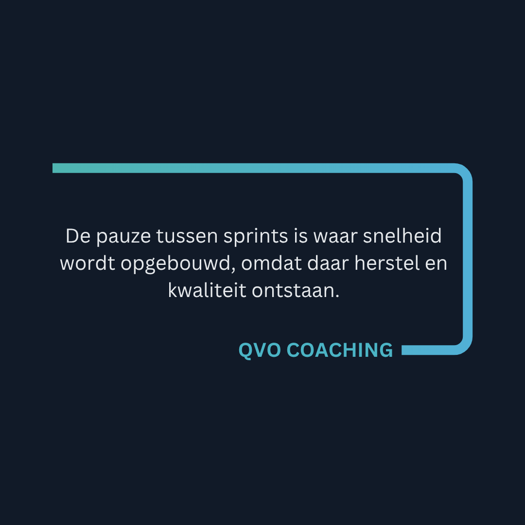 Waarom lange pauzes tussen sprints essentieel zijn als je écht sneller wilt worden