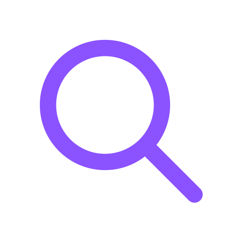 Lupe icon für discover