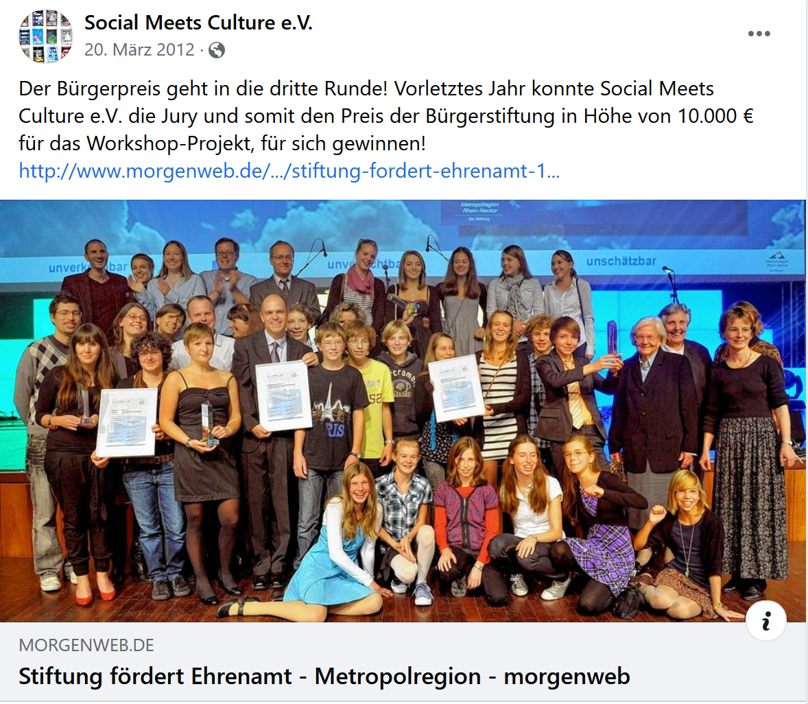 Bürgerpreis Mannheim.