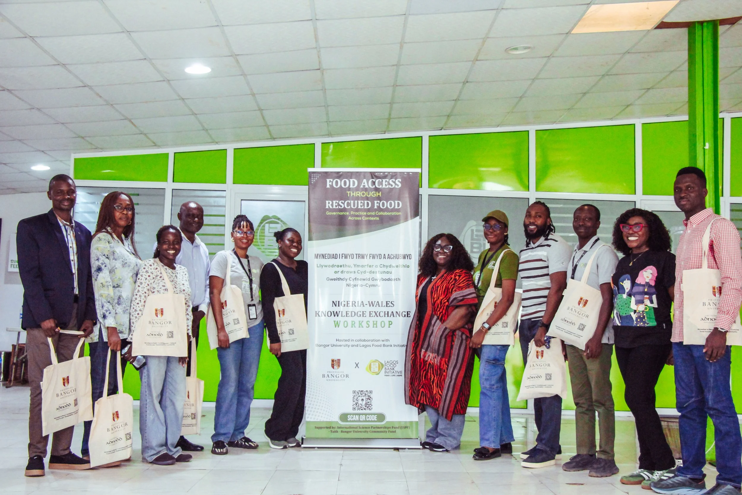 Lagos in-person participants at the workshop