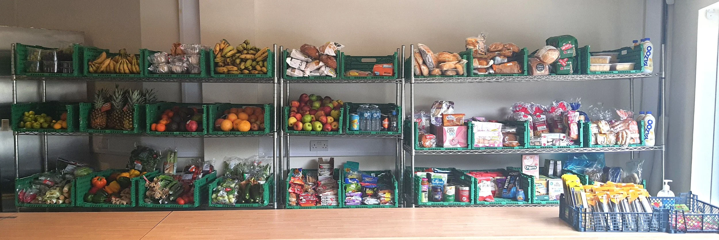 Rescued food in a Social Supermarket