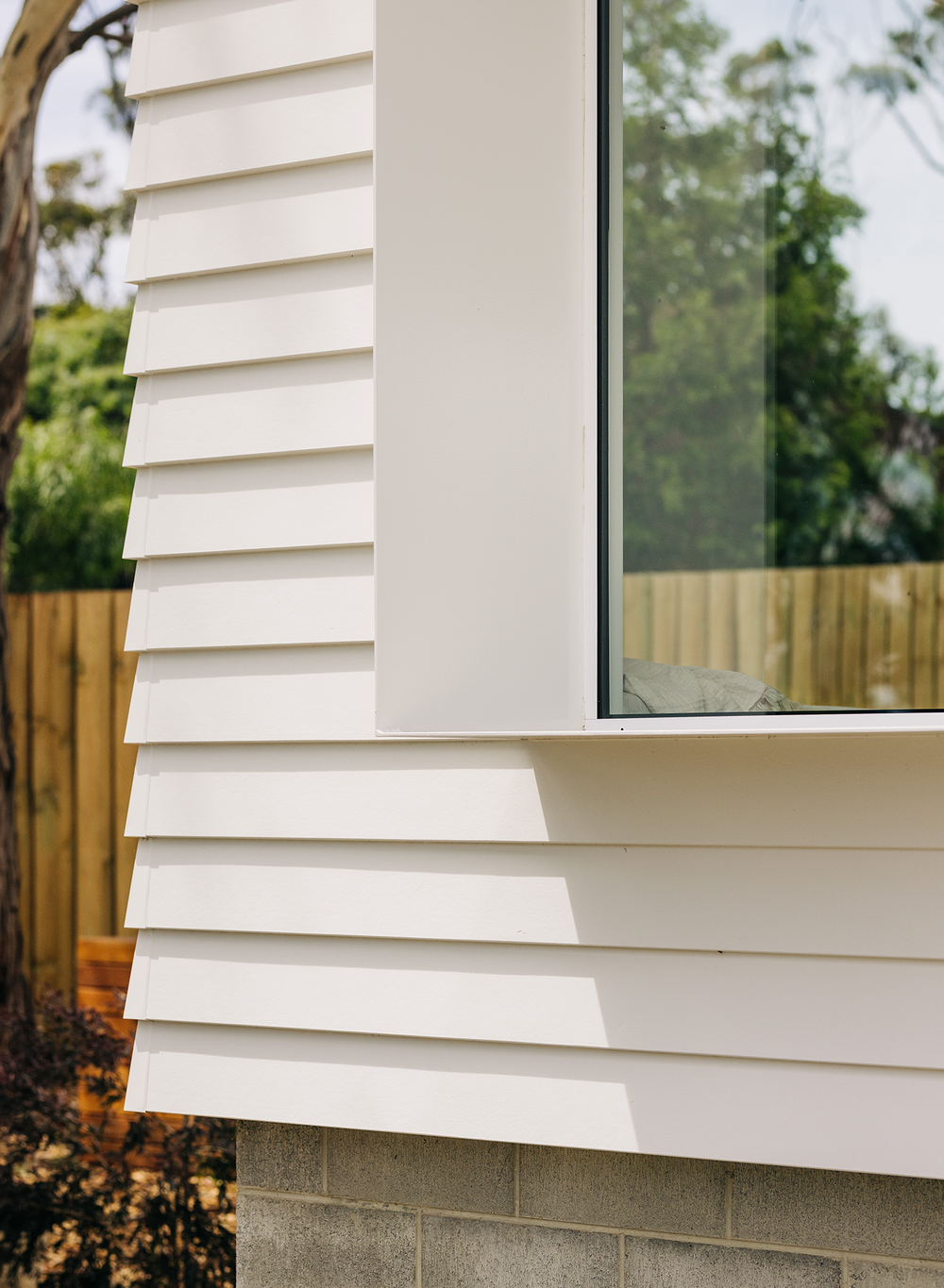 Weatherboard home detail