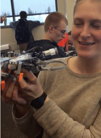 Robotics club teaching robotics and interaction design to high school and university students