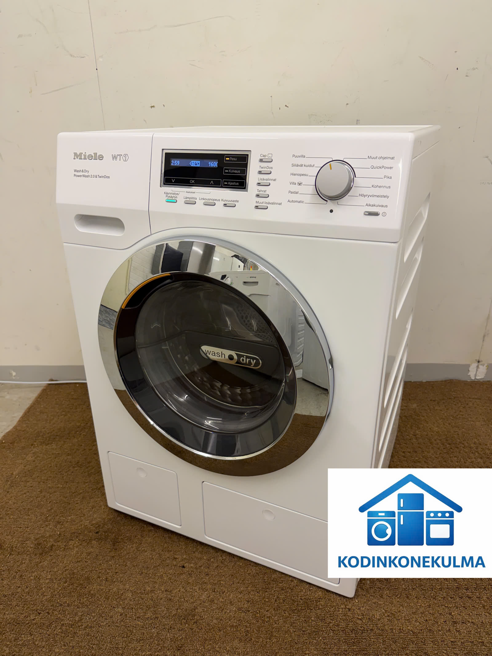 Miele kuivaava pesukone. ILMAINEN KOTIINKULJETUS! 🚚