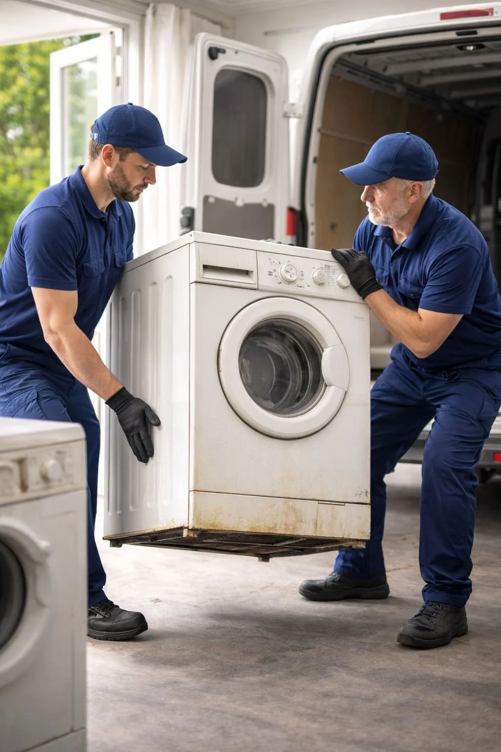 Vanhan kodinkoneen poisvienti