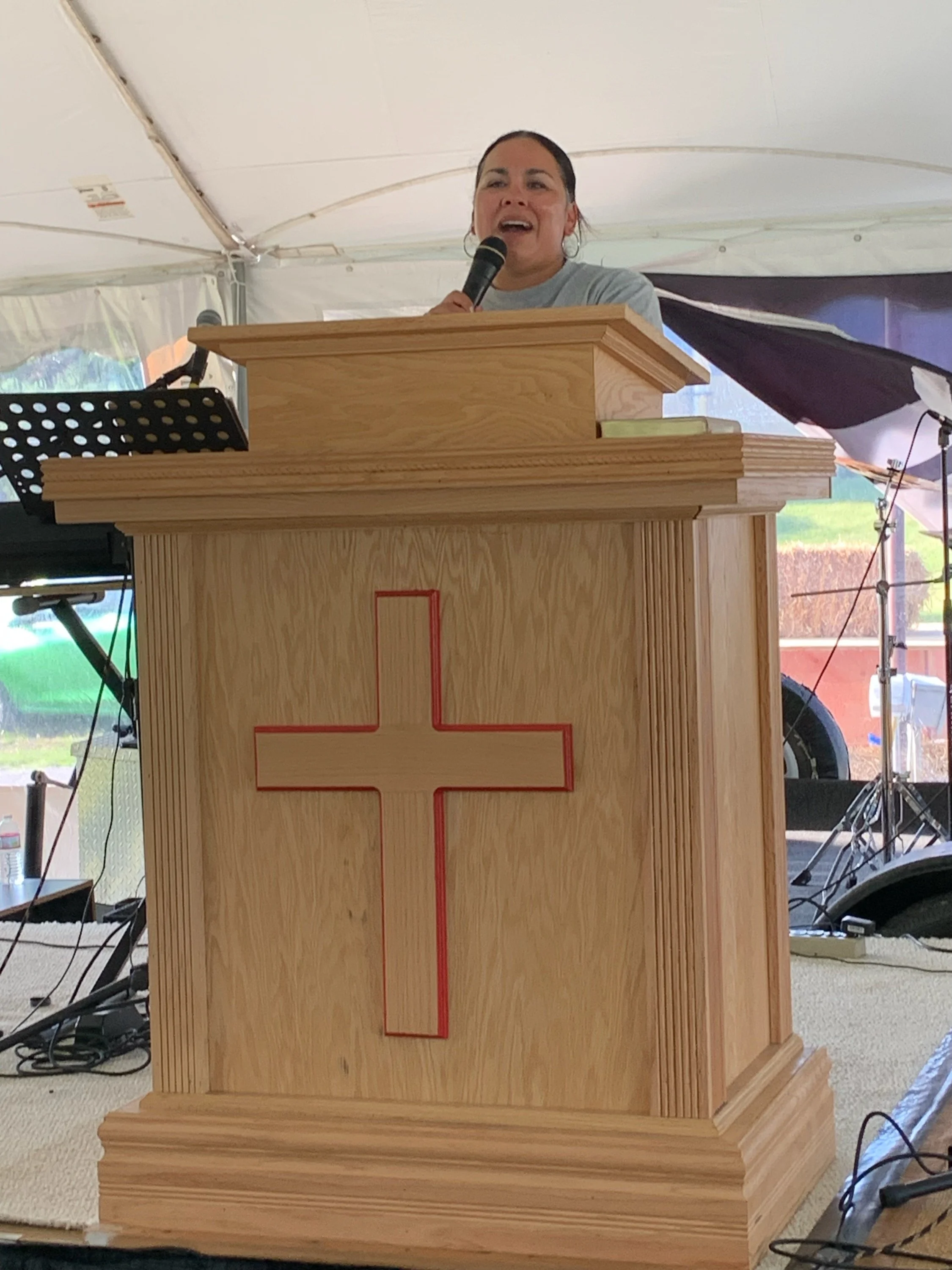 Preaching for Jesus.