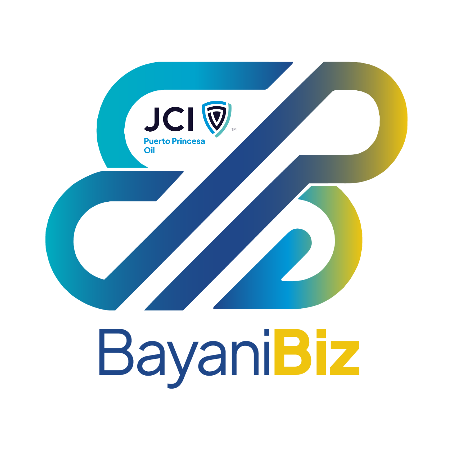 A stylized logo with a blue and yellow 2D design resembling intertwined chains or links. Below the logo, the text reads "Bayen" in blue and "BZ" in yellow.
