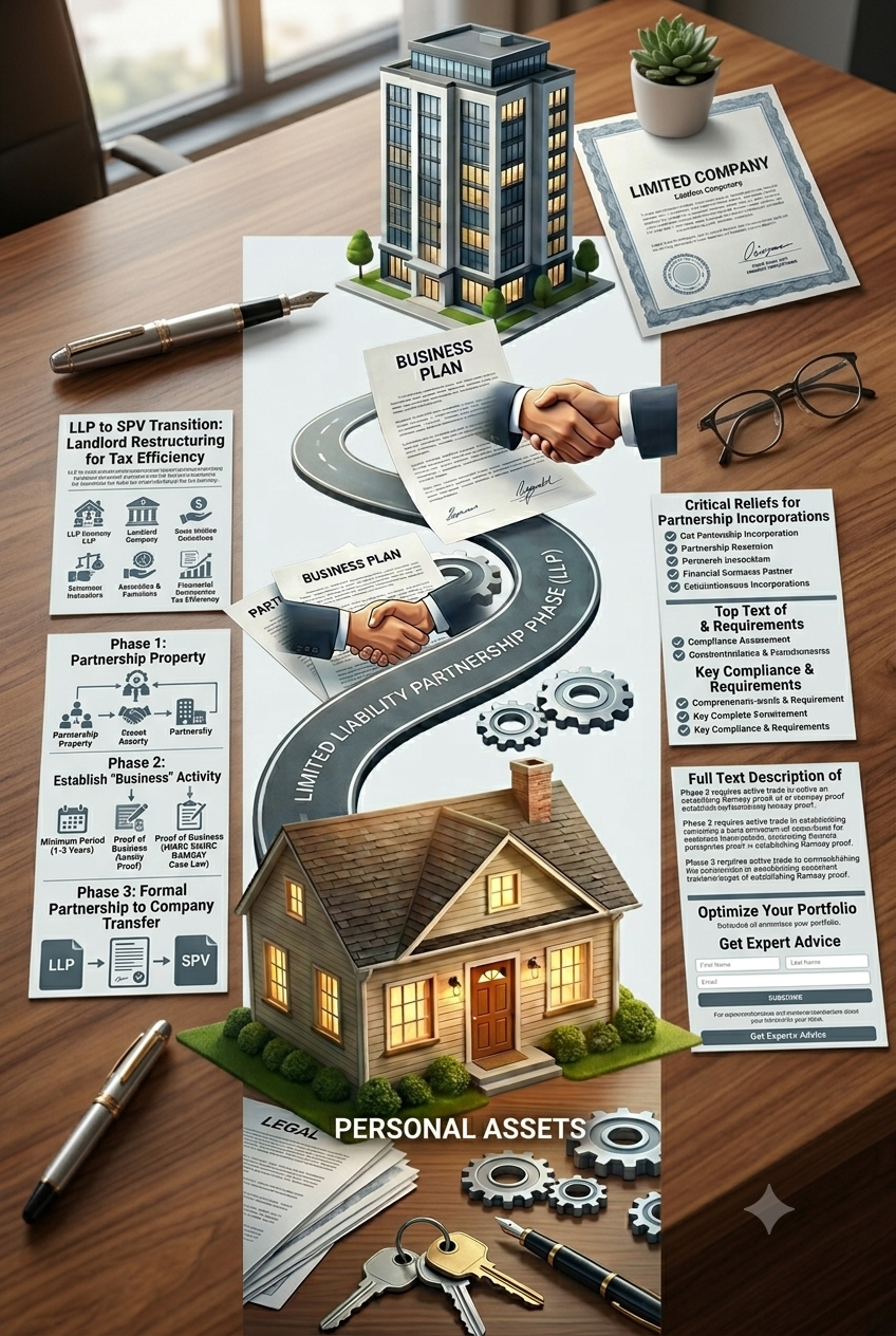 Turning Personal Property As A BUY To Let Into a Limited Company Or LLP