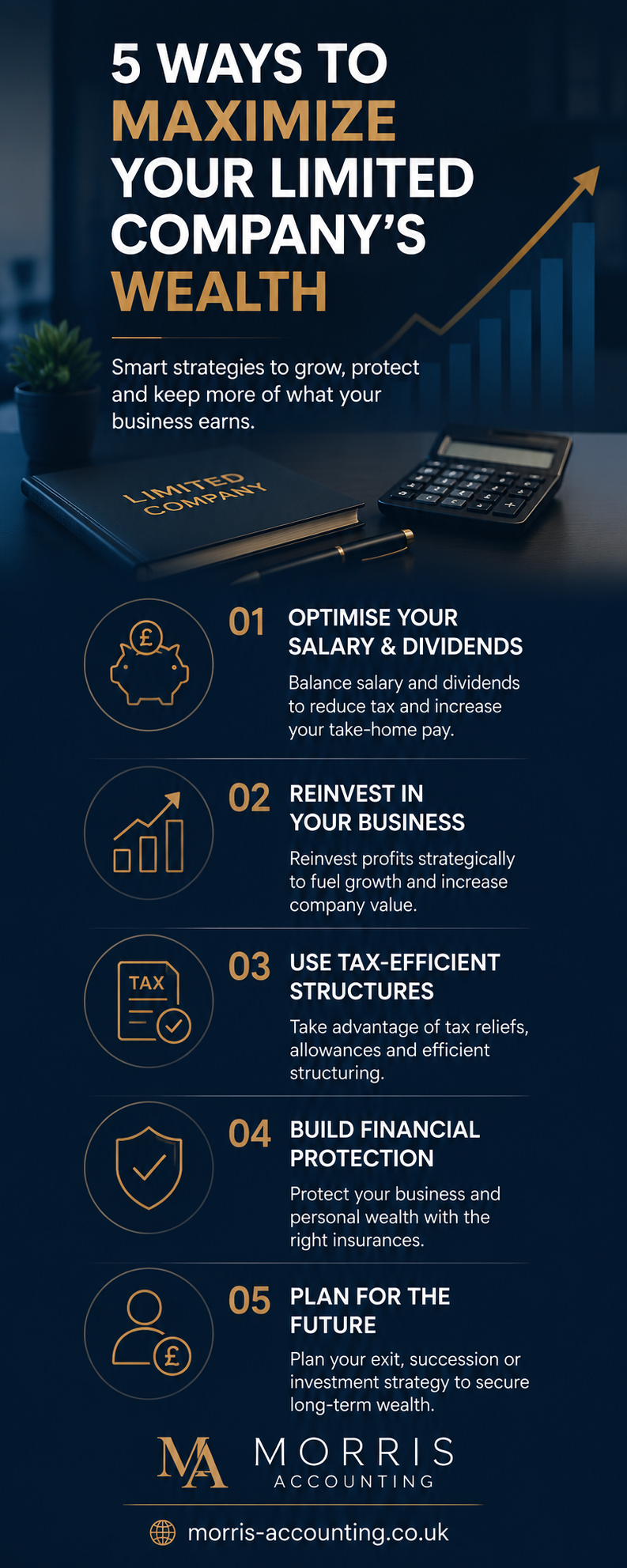 5 Ways to Maximize Your Limited Company’s Wealth