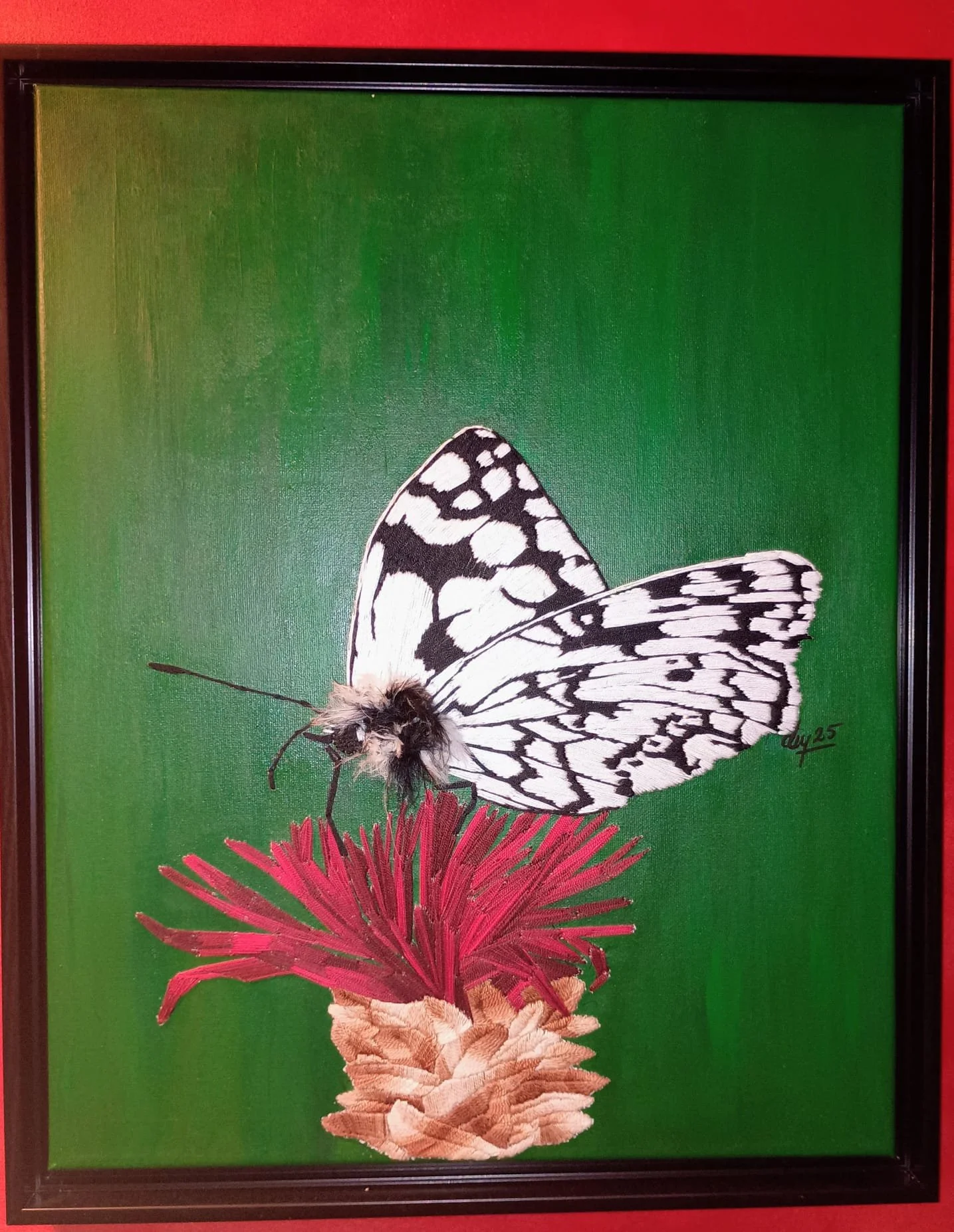 Marbled White Butterfly