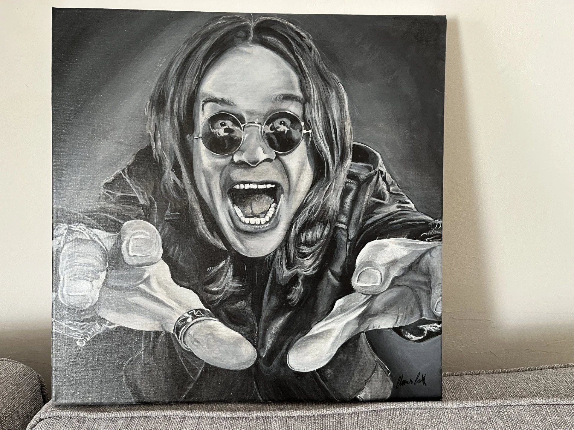 Ozzy acrylic