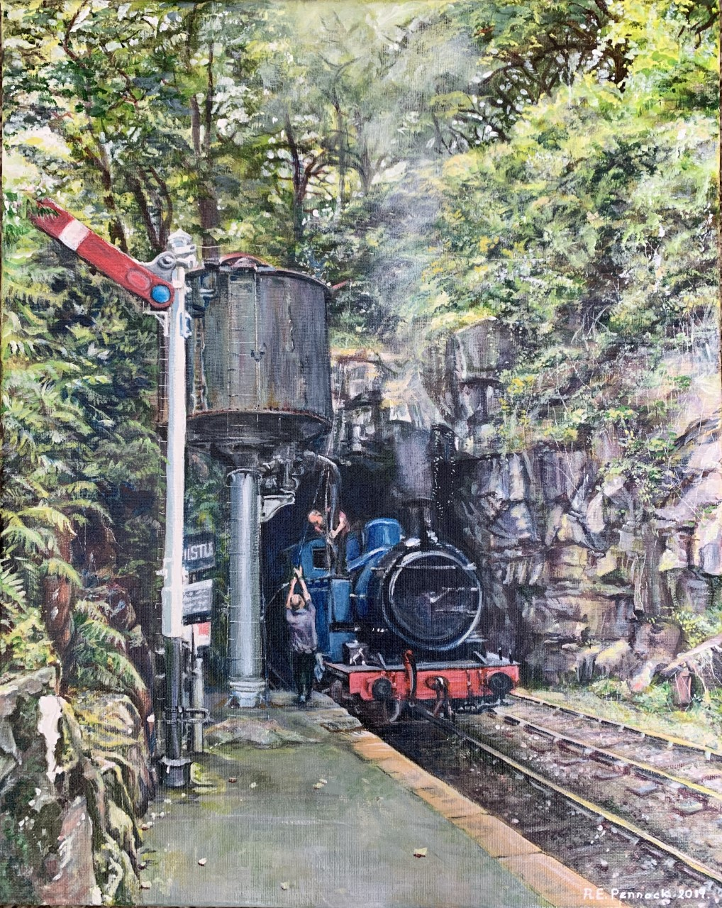 Lakeside and Haverthwaite heritage railway