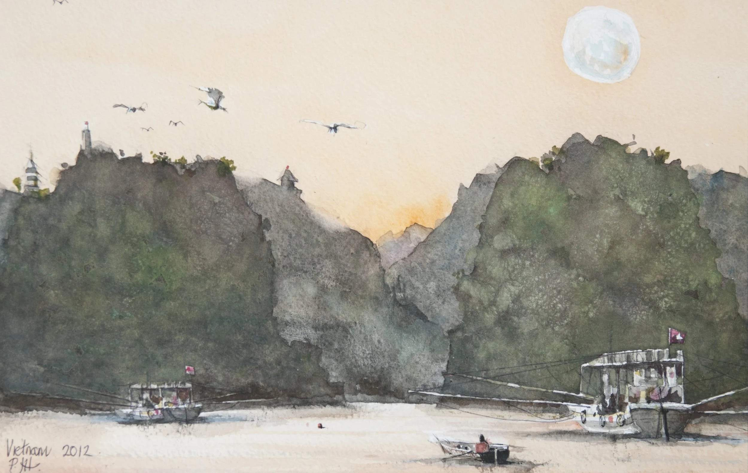 Vietnam fishing boats