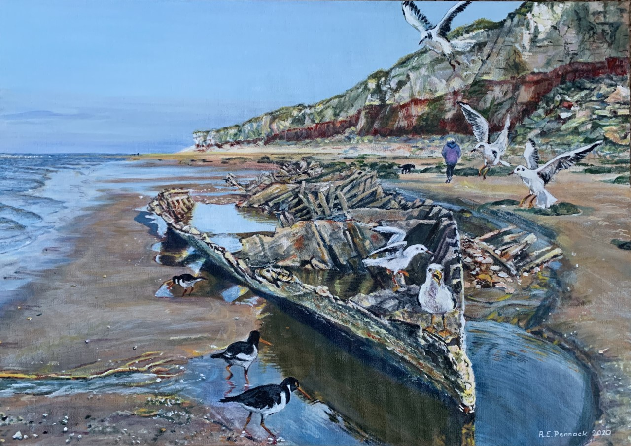 Wreck of the Sheraton, Hunstanton