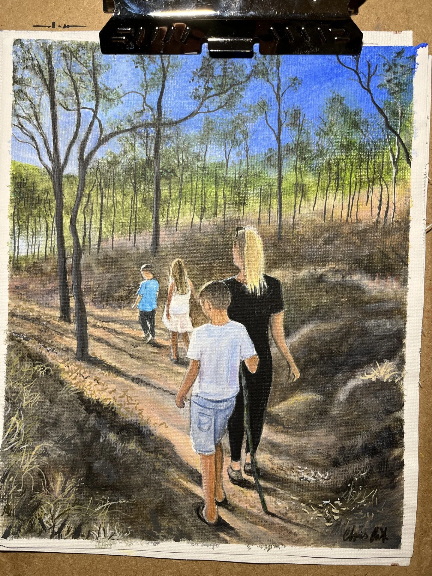 Queensland acrylic