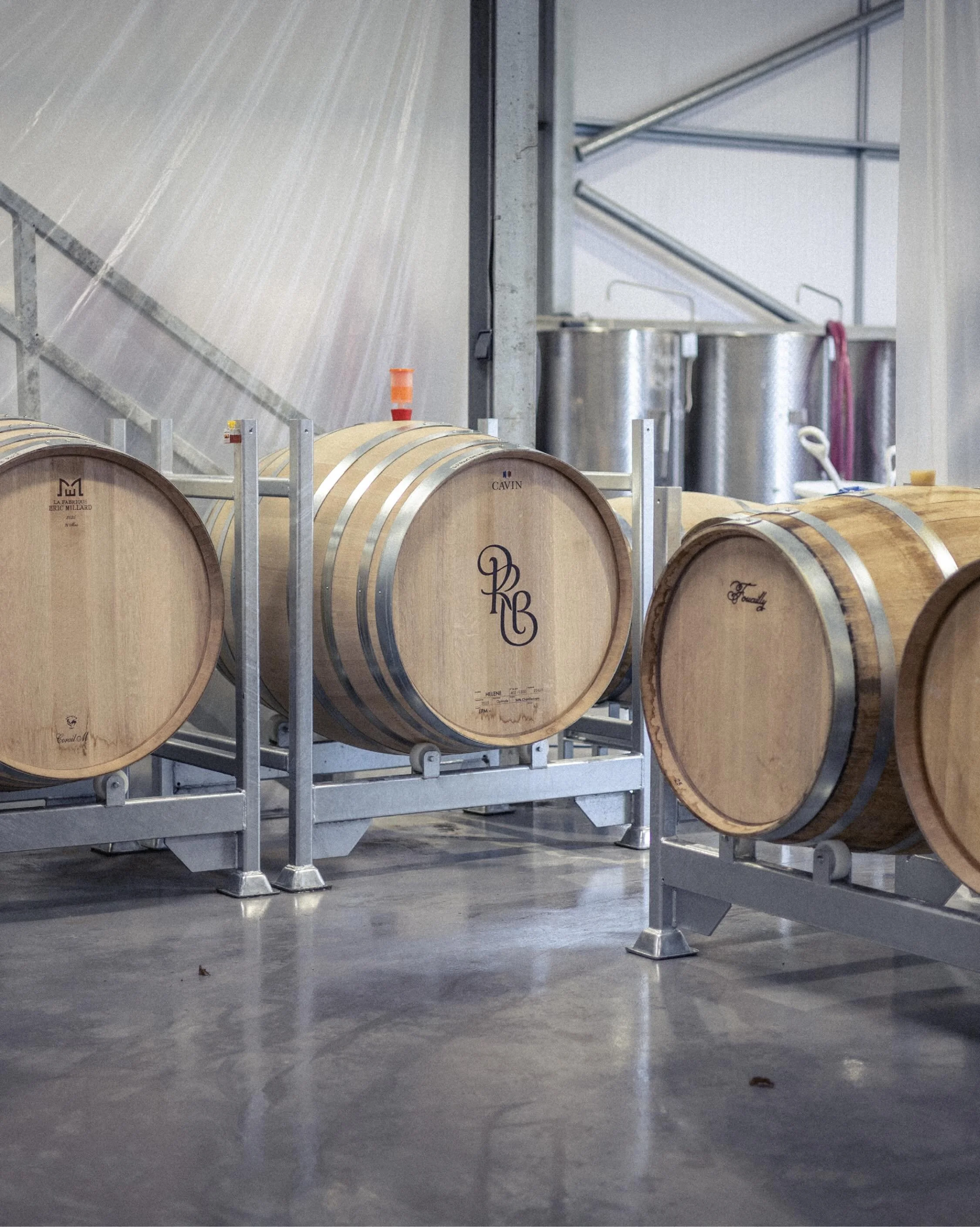 The visual and verbal identity for @domaine_rb was designed around the idea of sharing skills on English soil.

We wanted the brand identity to feel transparent, confident and deeply connected to the people, places and processes behind the wine.

The