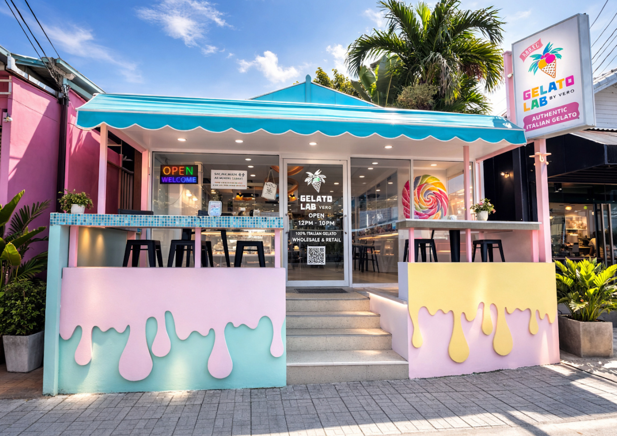 Gelato Lab Opening Party