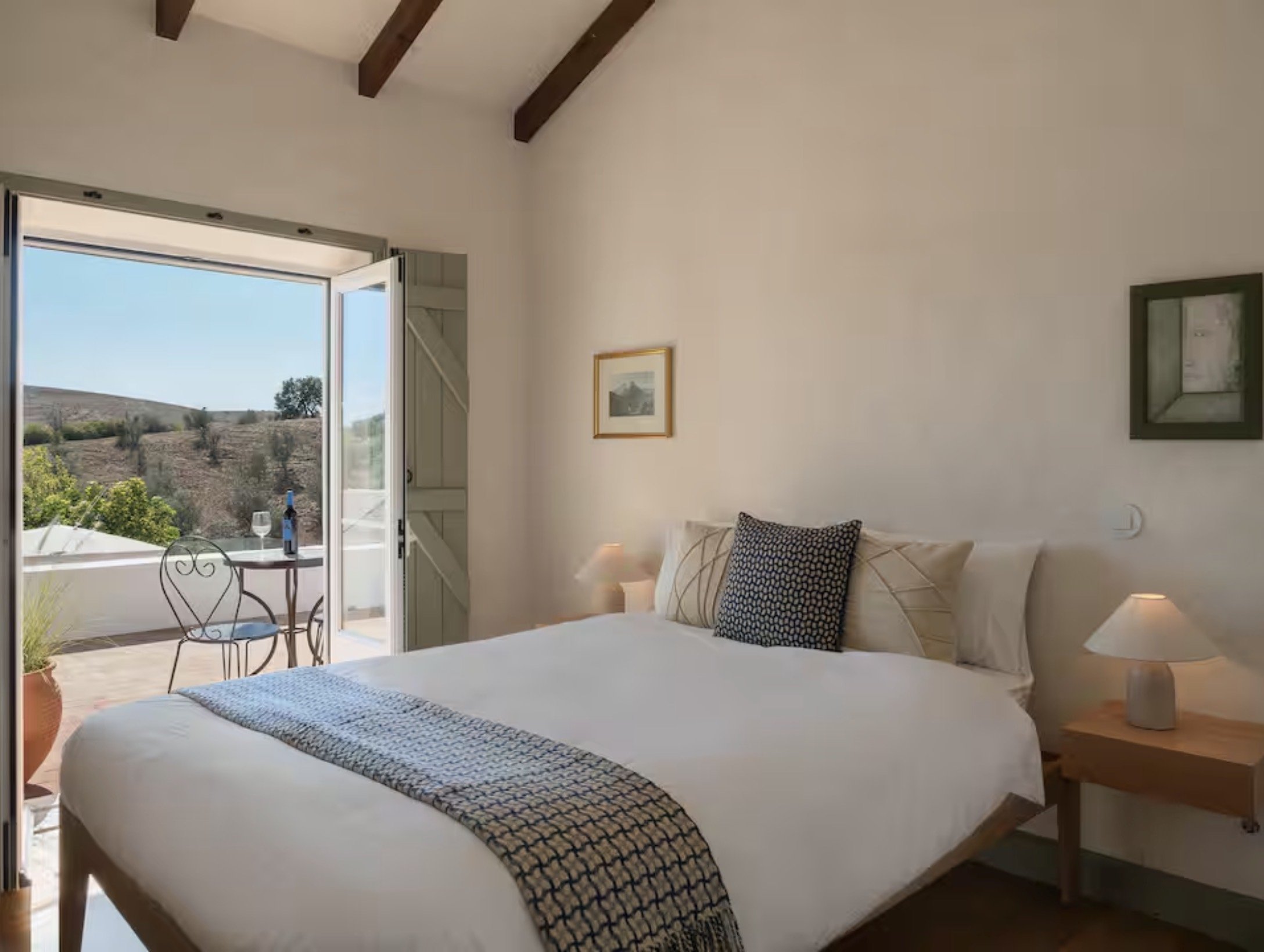 Double Bed With Terrace - Single Occupancy