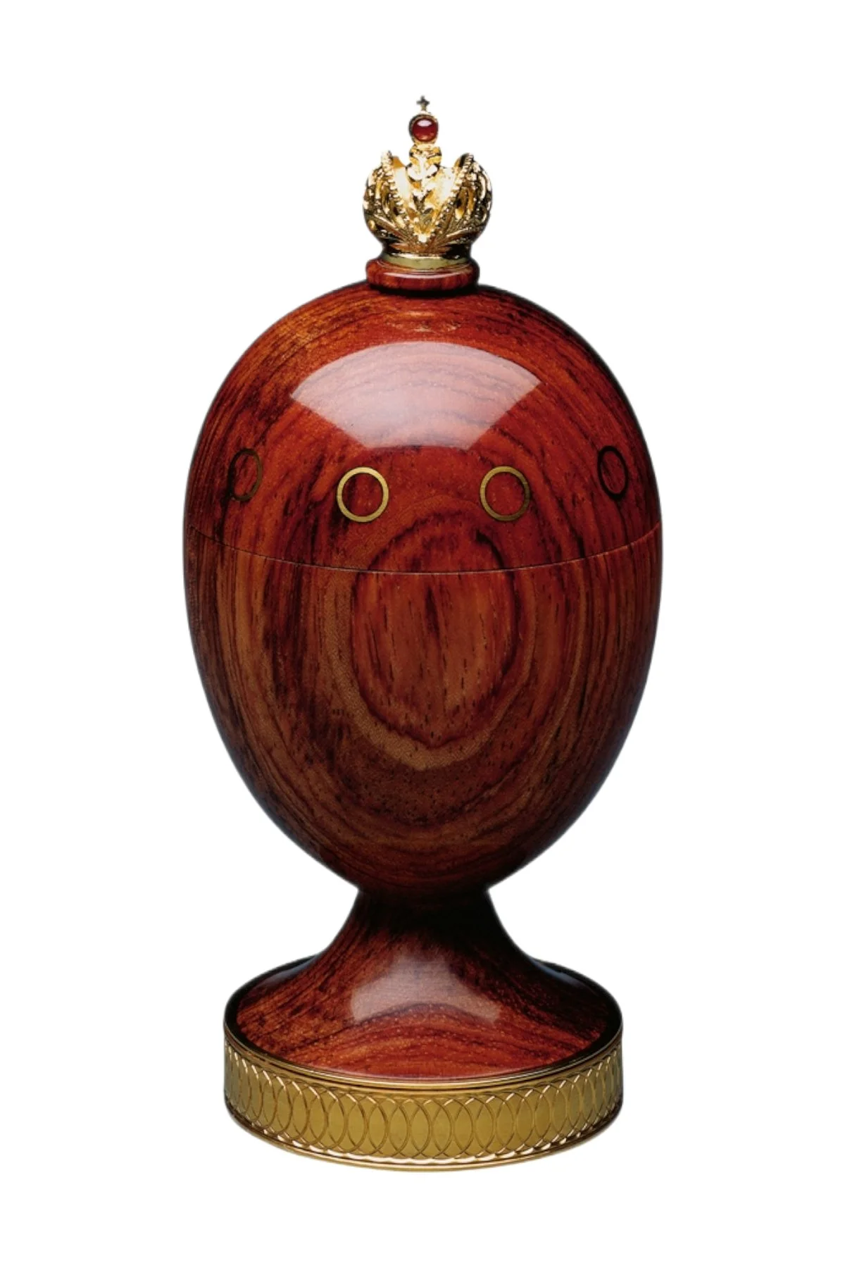 The Eternity Egg by Theo Fabergé, shown from the front.