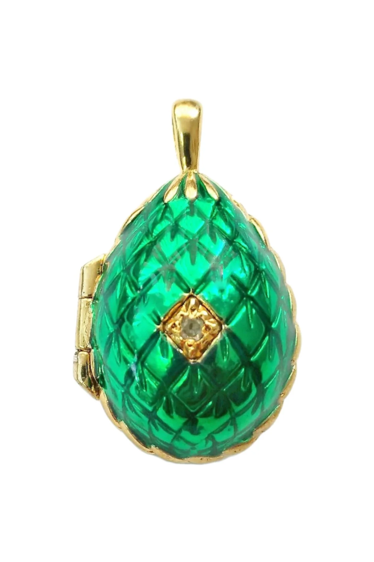 Passion Pendant TFPS955, a sterling-silver Theo Fabergé Passion Pendant with enamel.