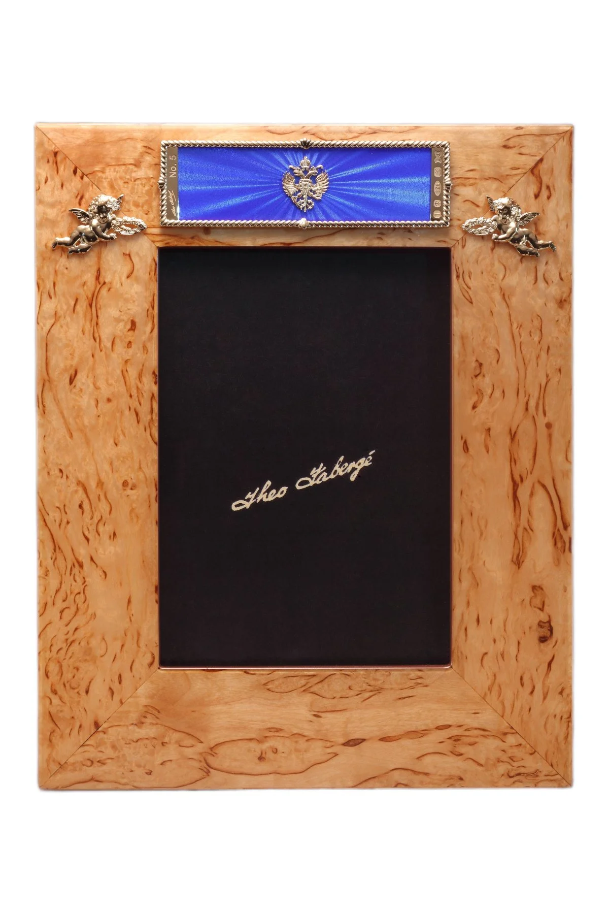 Imperial Frame, an original Theo Fabergé creation in gold and enamel.