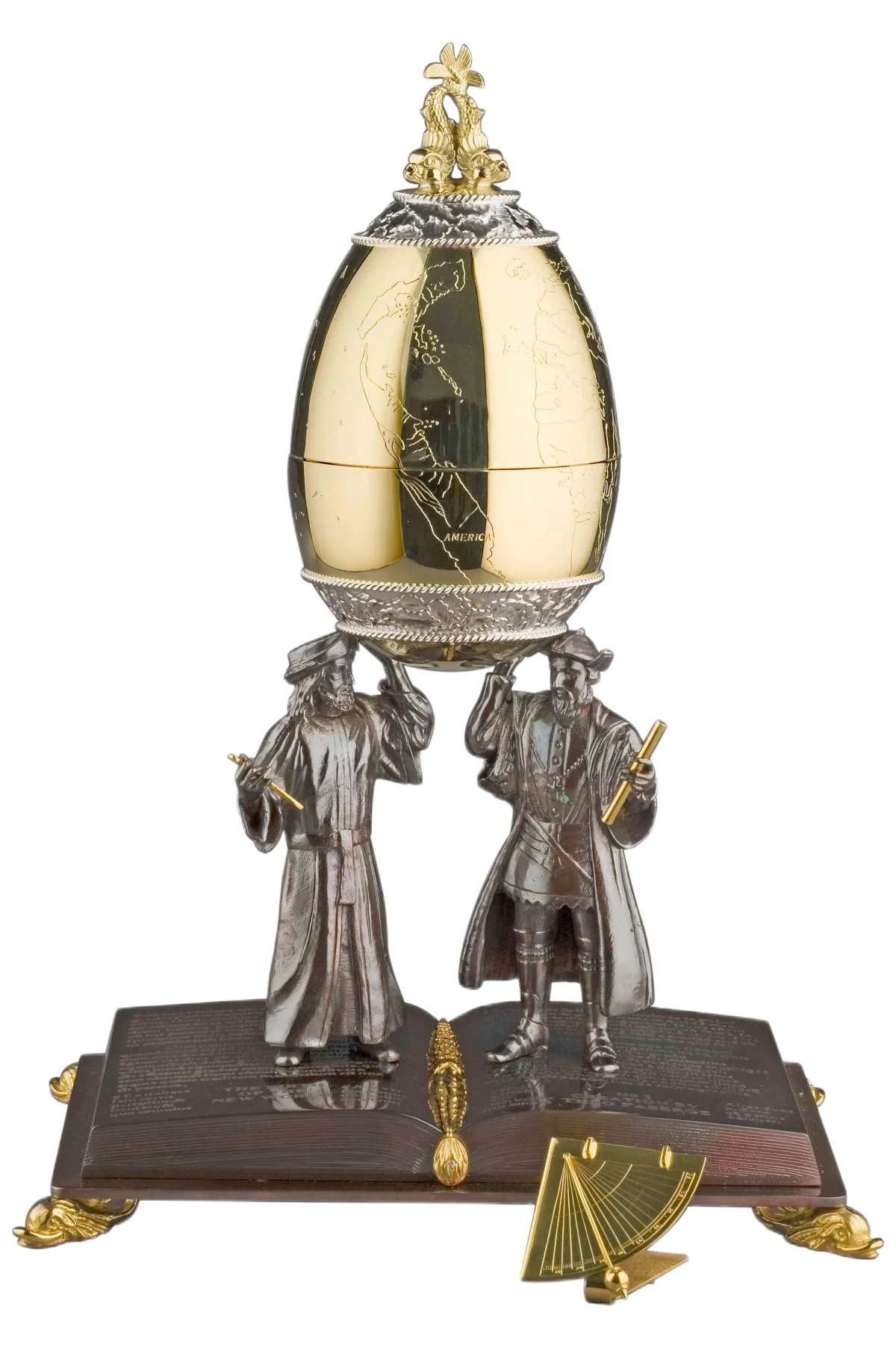 The Birth of the New World by Theo Fabergé, shown from the front.