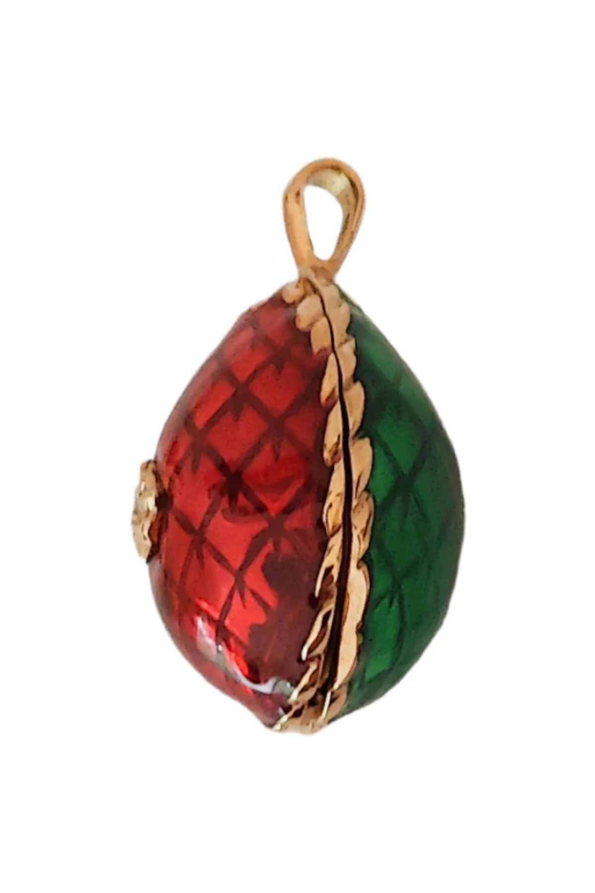 Passion Pendant TFPS961, a sterling-silver Theo Fabergé Passion Pendant with enamel.