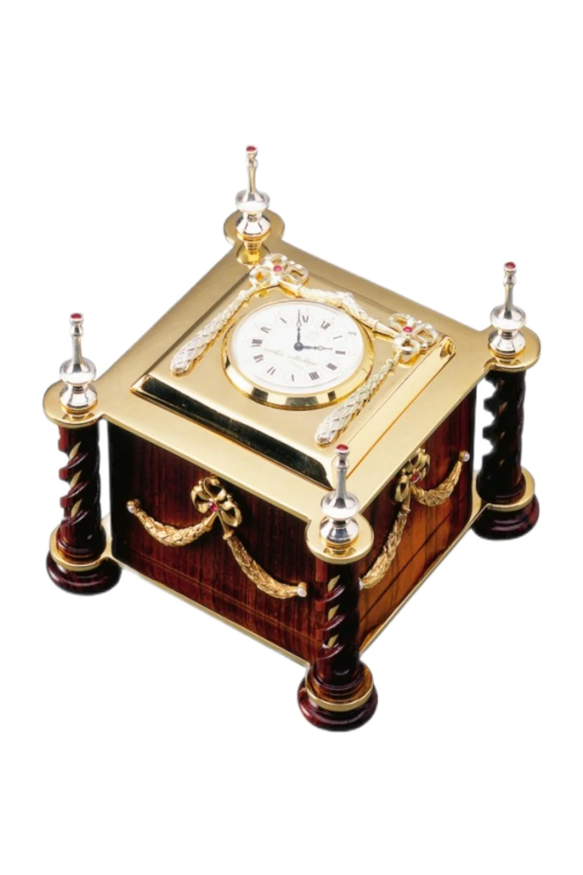 Desk Clock, a Theo Fabergé creation.