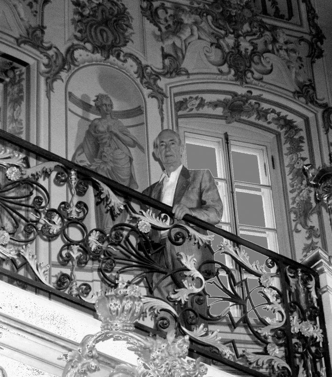 Portrait of Theo Fabergé at the State Hermitage Museum.