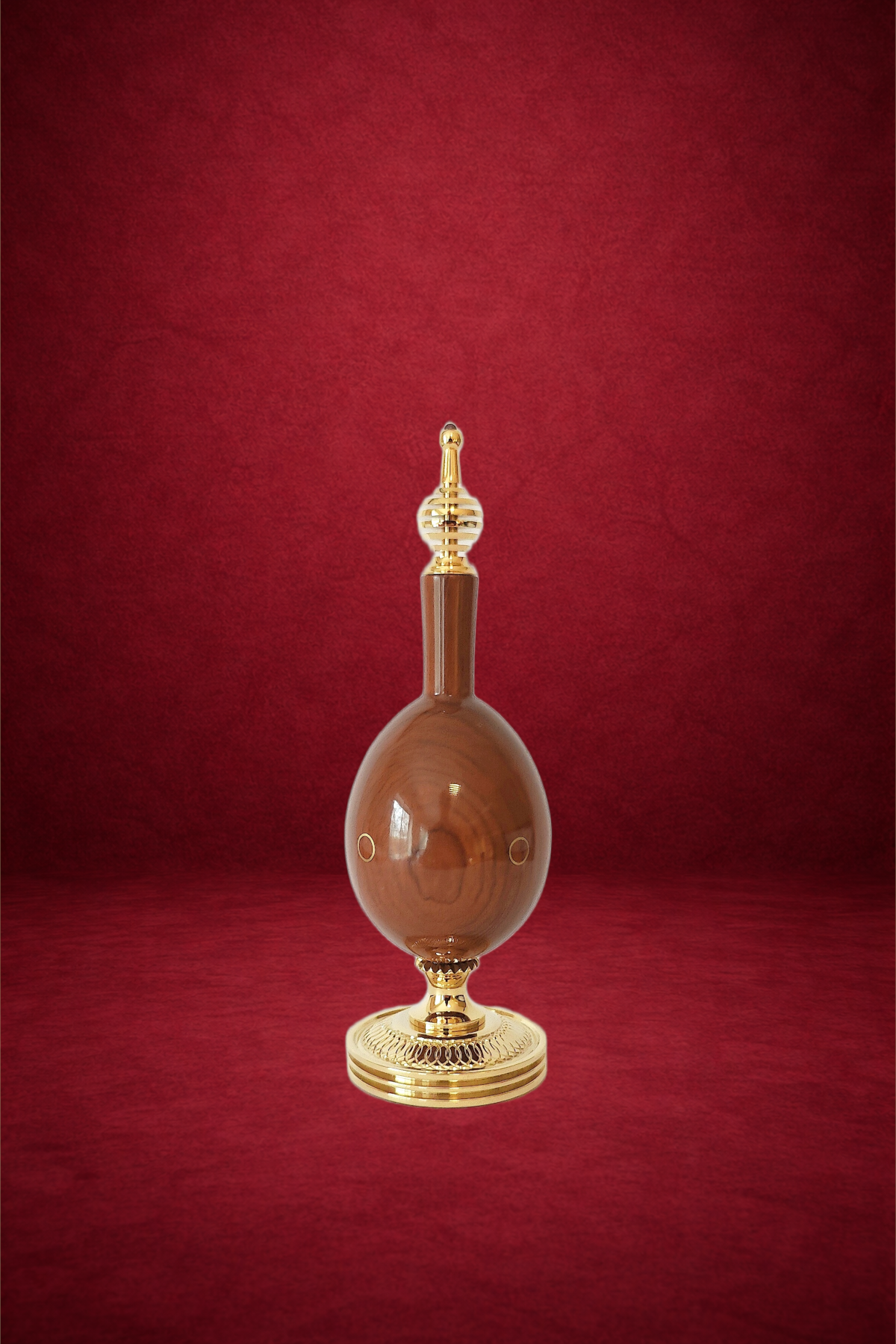 Signature egg creation by Theo Fabergé representing the signature artistic style of the Fabergé tradition.