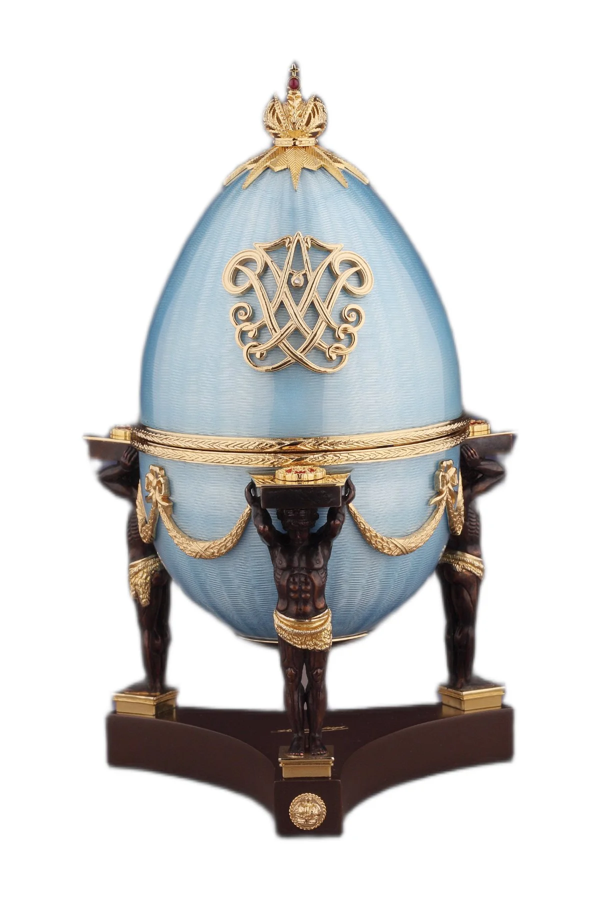 Hermitage egg creation by Theo Fabergé inspired by the State Hermitage Museum and Russian imperial artistry.