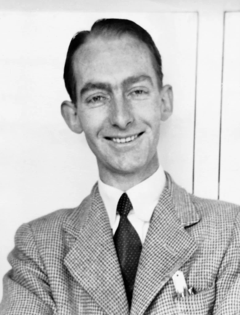 Young portrait of Theo Fabergé during his early adult years, continuing the Fabergé artistic heritage.