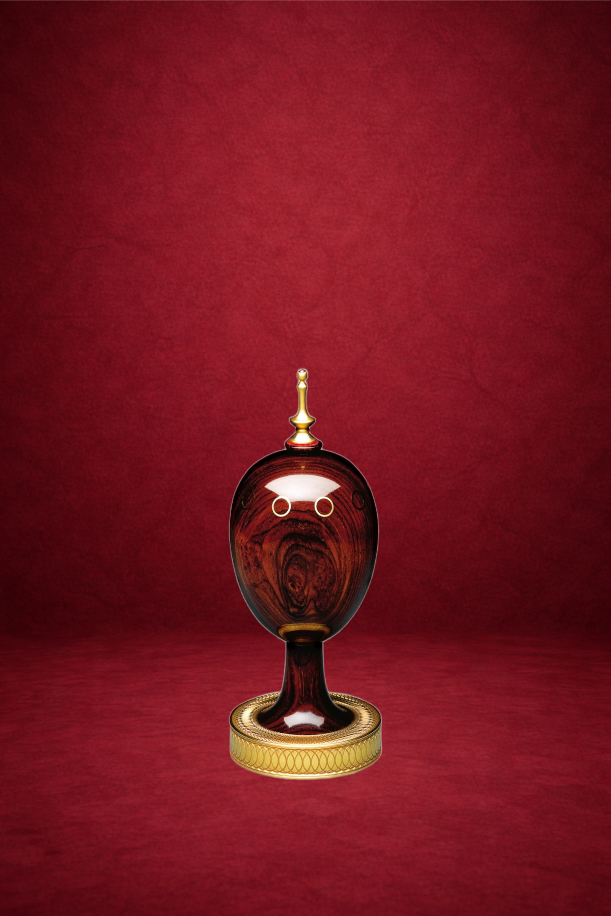 Scribe Egg creation by Theo Fabergé featuring pearl-inspired design with elegant enamel and gold craftsmanship.