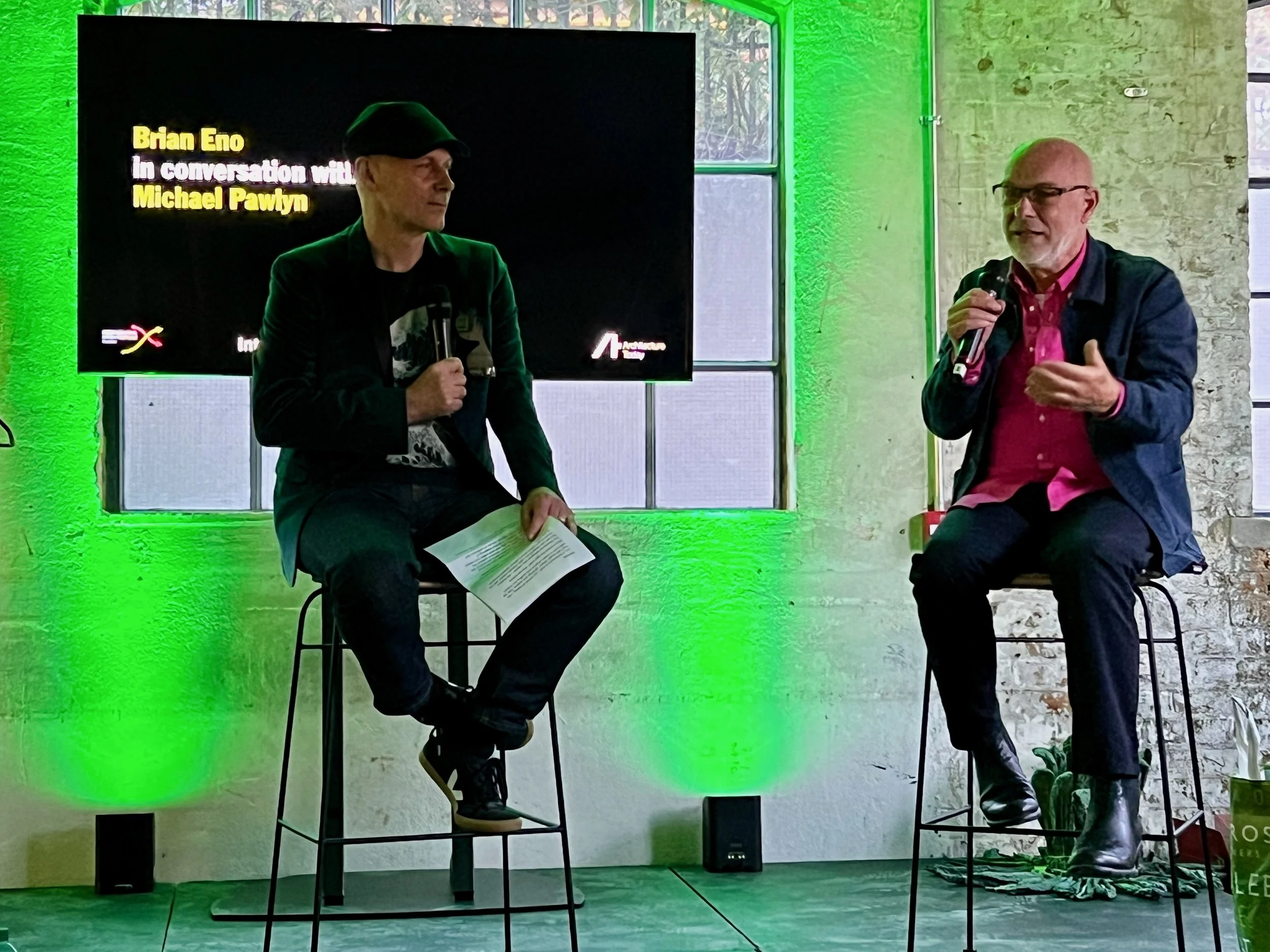 Michael Pawlyn interviews Brian Eno