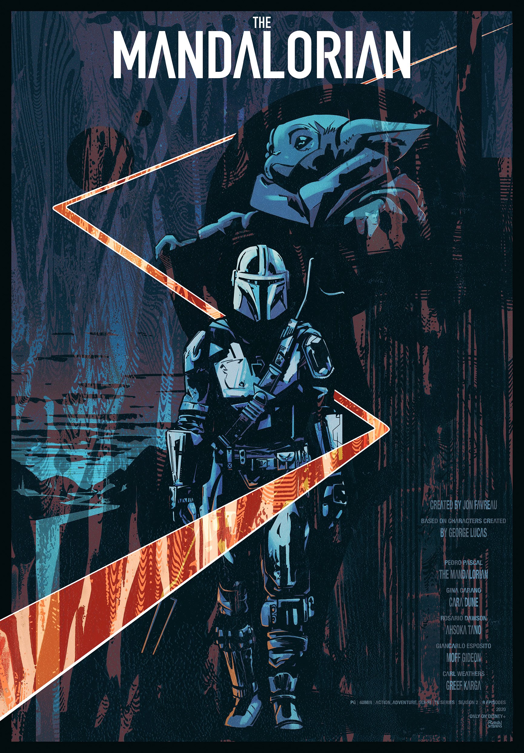 'the mandalorian' poster