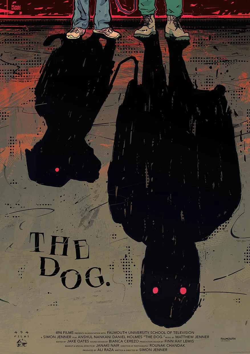 film poster for 'the dog' by simon jenner + 494 films