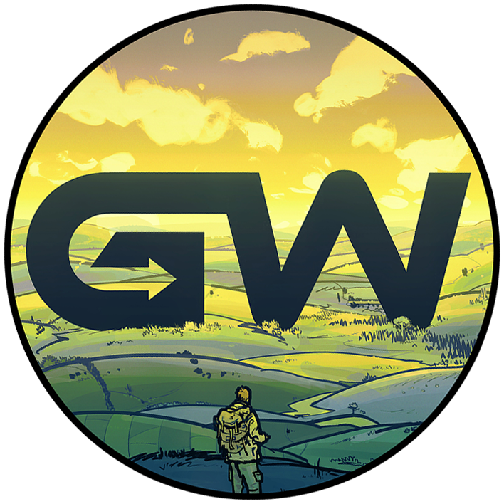 Roman Stevens Geowizard logo illustration